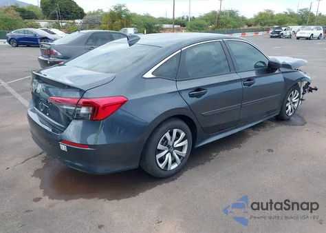 2024 Honda Civic Lx из США, поврежденный, VIN 2HGFE2F26RH521752